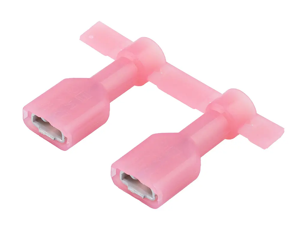 Produktfoto 1 von Molex 19003 Flachsteckhülse, Rosa, Isoliert, 4.75 x 0.81 mm, Buchse