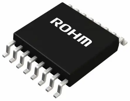 Produktfoto 1 von ROHM Motortreiber-IC Hochbrücke 20 V, SSOP-B16, 16-Pin, 18V, Bürstenloser Gleichstrommotor, BD60210FV