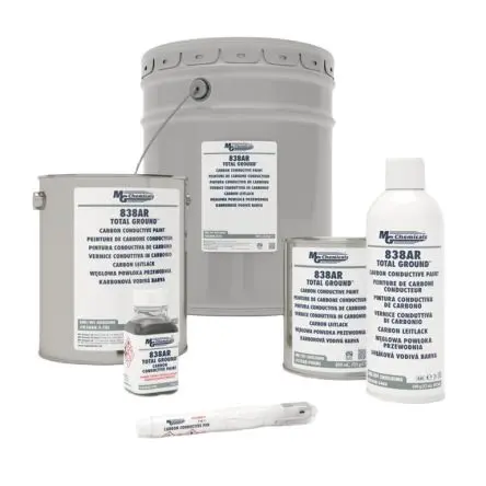 Produktfoto 1 von MG Chemicals Total GRoundTM EElektronischer Lack und Lackierung 120 °C-max. Acrylat Korrosionsschutz Weiß, Flasche