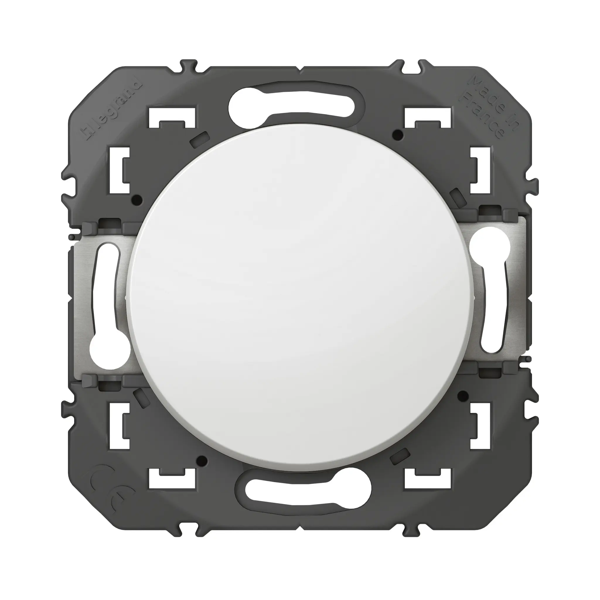 Produktfoto 1 von Legrand 6000 Drucktaster Lichtschalter 1-teilig, 2 Wege Weiß IP44 10 A, Polycarbonat, ABS