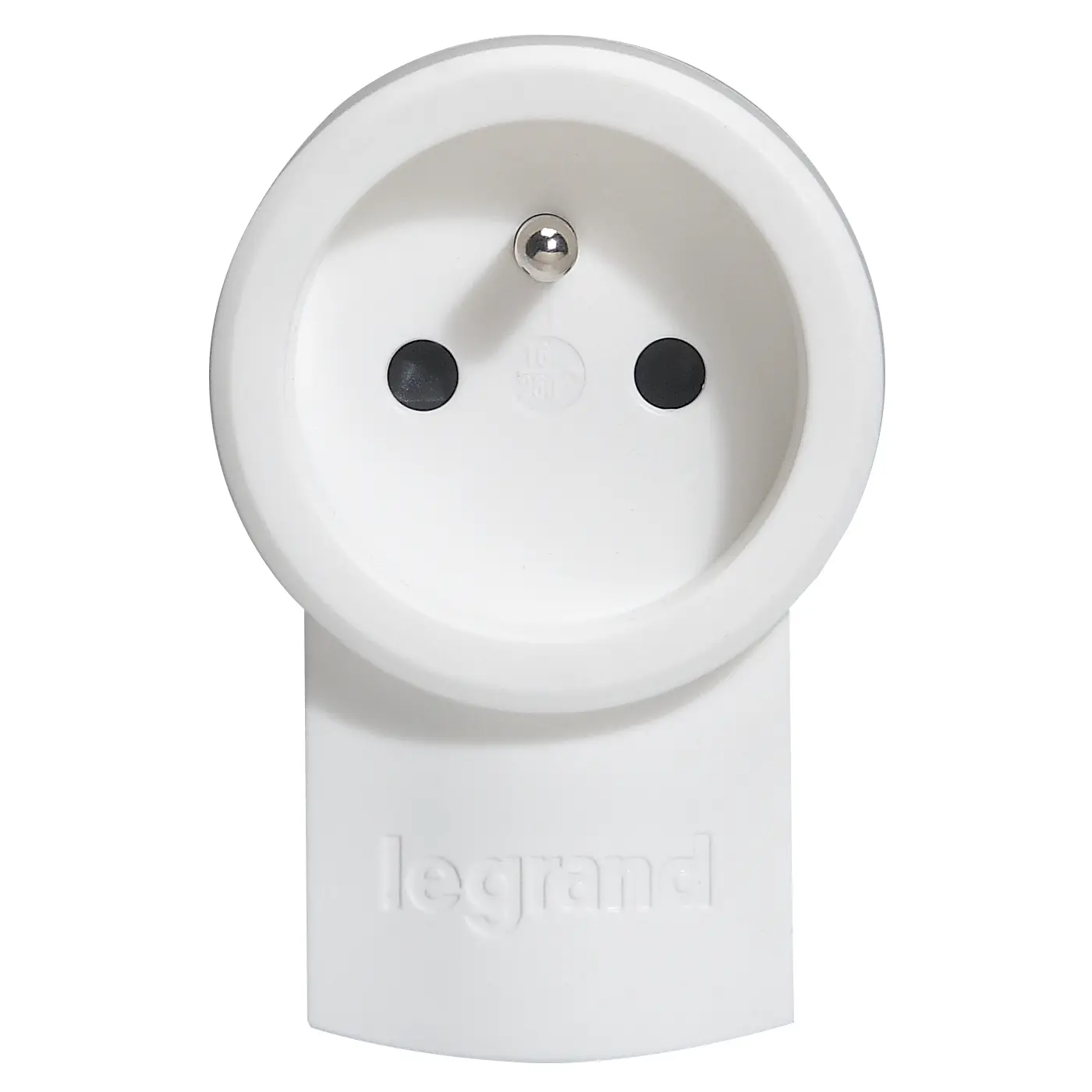 Produktfoto 1 von Legrand 0504 Steckdose 2P+T Weiß / 16 A