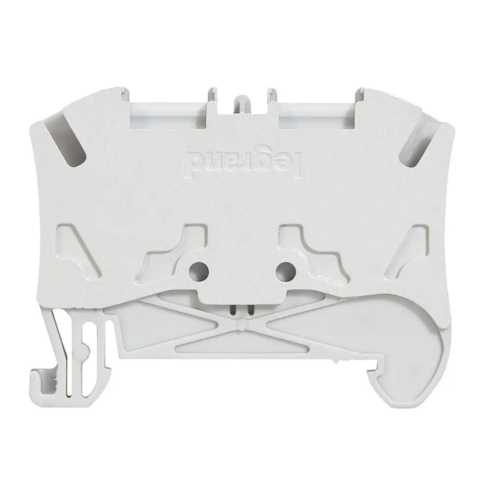 Produktfoto 1 von Legrand 0372 Anschlussklemmenblock DIN-Schiene 1 Weiß, 4 mm² Schraubbefestigung