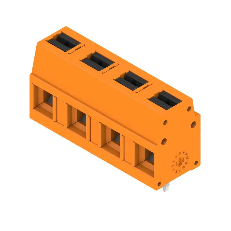 Weidmüller 2787590000 Draht-zu-Platine-Anschlussblock 90 °, Einsteck-Anschluss, 4-polig / 1-reihig, Raster 7.5 mm