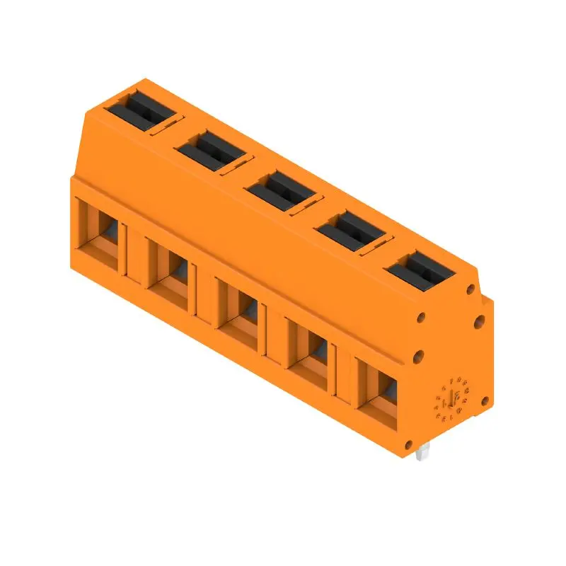 Weidmüller 2787600000 Draht-zu-Platine-Anschlussblock 90 °, Einsteck-Anschluss, 5-polig / 1-reihig, Raster 7.5 mm