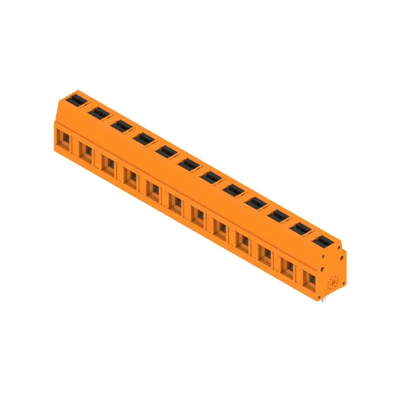Produktfoto 1 von Weidmüller 2787670000 Draht-zu-Platine-Anschlussblock 90 °, Einsteck-Anschluss, 12-polig / 1-reihig, Raster 7.5 mm