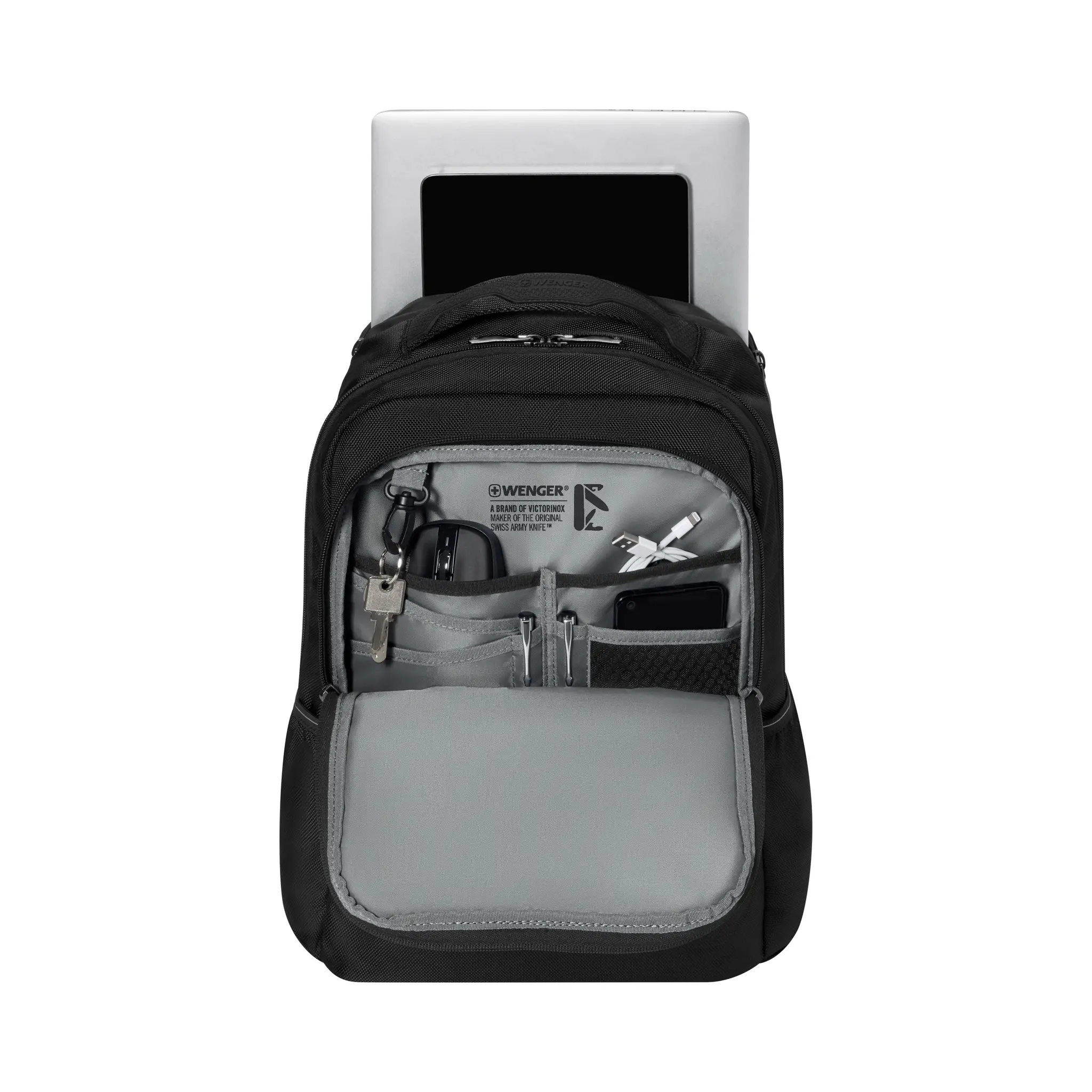 Produktfoto 1 von Wenger XE Resist Laptop-Tasche bis 16 in, Laptop-Tasche Schwarz 11 % Polyvinylchlorid, 23 % Polyester, 66 % recyceltes