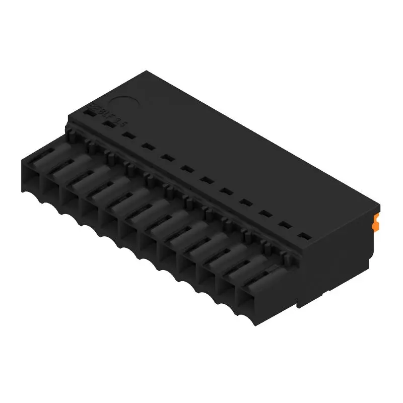 Produktfoto 1 von Weidmüller 2459380000 Leiterplattenbuchse Gerade 12-polig / 1-reihig, Raster 3.5 mm Einsteck-Anschluss