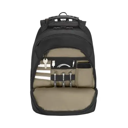 Produktfoto 1 von Wenger Legacy Black Laptoptasche bis 16 Zoll, Laptop-Tasche Schwarz 15 % Polyvinylchlorid, 85 % recyceltes Polyester 35