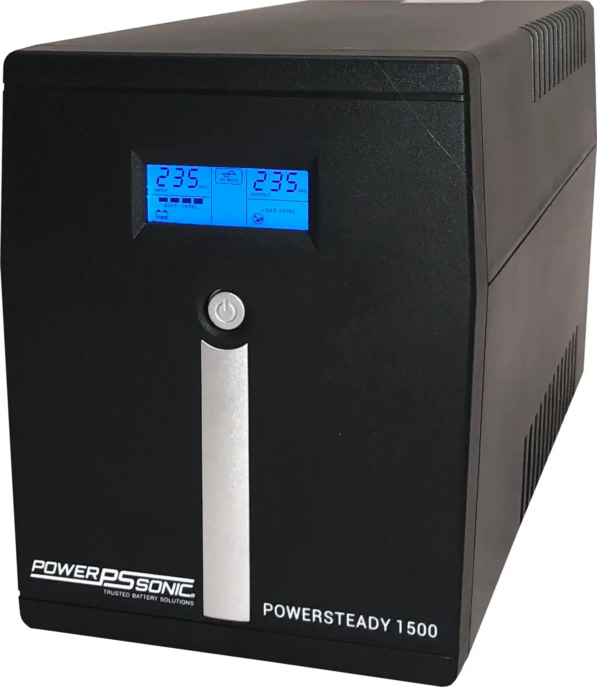 Produktfoto 1 von Power Sonic PowerSteady 1500 Tower USV Stromversorgung 900W
