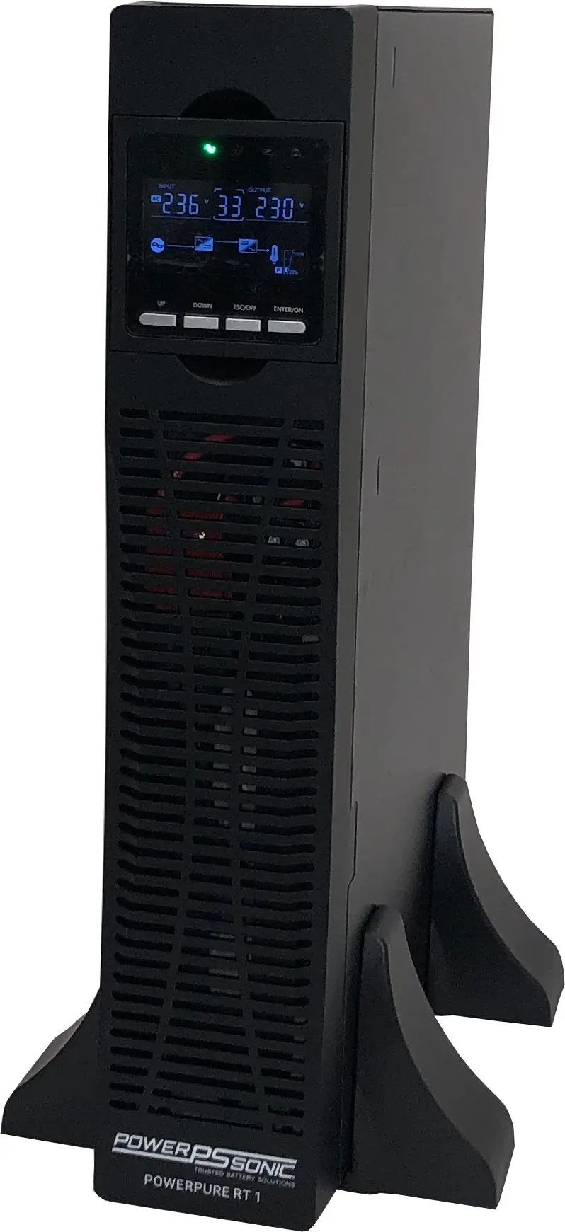 Produktfoto 1 von Power Sonic PowerPure RT 1 Tower USV Stromversorgung 1kW, 200 V ac, 208 V ac, 220 V ac, 230 V ac, 240 V acV dc