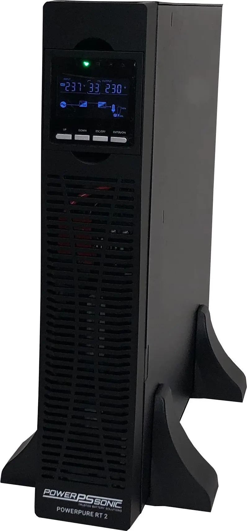 Produktfoto 1 von Power Sonic PowerPure RT 2 Tower USV Stromversorgung 2kW, 200 V ac, 208 V ac, 220 V ac, 230 V ac, 240 V acV dc