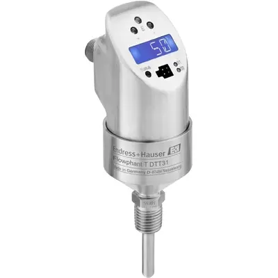 Produktfoto 1 von Endress+Hauser DTT31 Flüssigkeit Durchflussschalter 18 → 30 V DC 0,03 m/s → 3 m/s Typ Thermischer