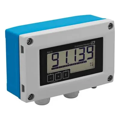 Produktfoto 1 von Endress+Hauser RIA15 LCD Prozessanzeige für HART-Signal, Strom H 96 mm B 48 mm 5-Stellen T. 41.5 mm 17 mm Ziffernhöhe
