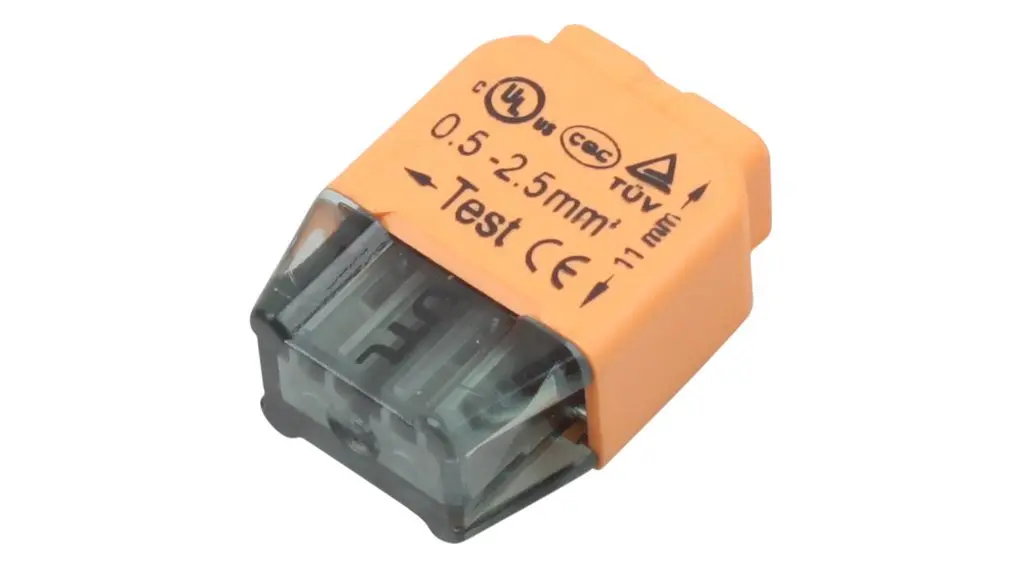 Produktfoto 1 von RND RND 205 Spleißverbinder, Orange