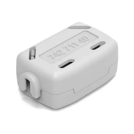 Produktfoto 1 von Würth Elektronik WE-STAR-TEC Klappferrit mit Schlüssel zu öffnen, Typ Ferrit rastend, 8W5000 Zum Öffnen