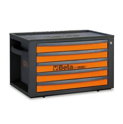 Produktfoto 1 von BETA Werkzeugkisten und Werkzeugschränke, Typ Tragbarer Werkzeugschrank 5 Schubladen, 7 mm x 445mm x 740 mm