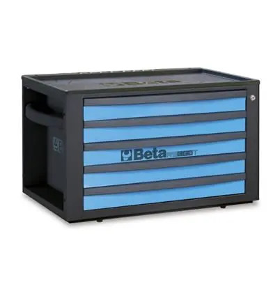 Produktfoto 1 von BETA Werkzeugkisten und Werkzeugschränke, Typ Tragbarer Werkzeugschrank 5 Schubladen, 7 mm x 445mm x 740 mm
