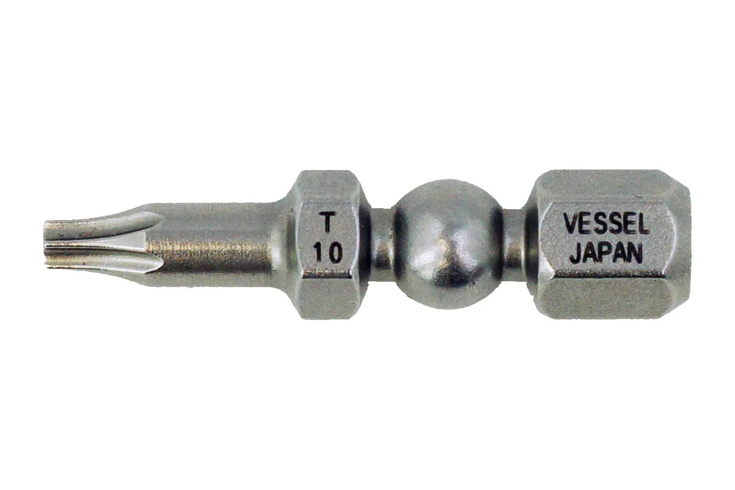 Vessel 1/4 in 30 mm Sechskant Sechskant-Schraubendreherbit, Sechskant Speziallegierter Stahl, 30 mm