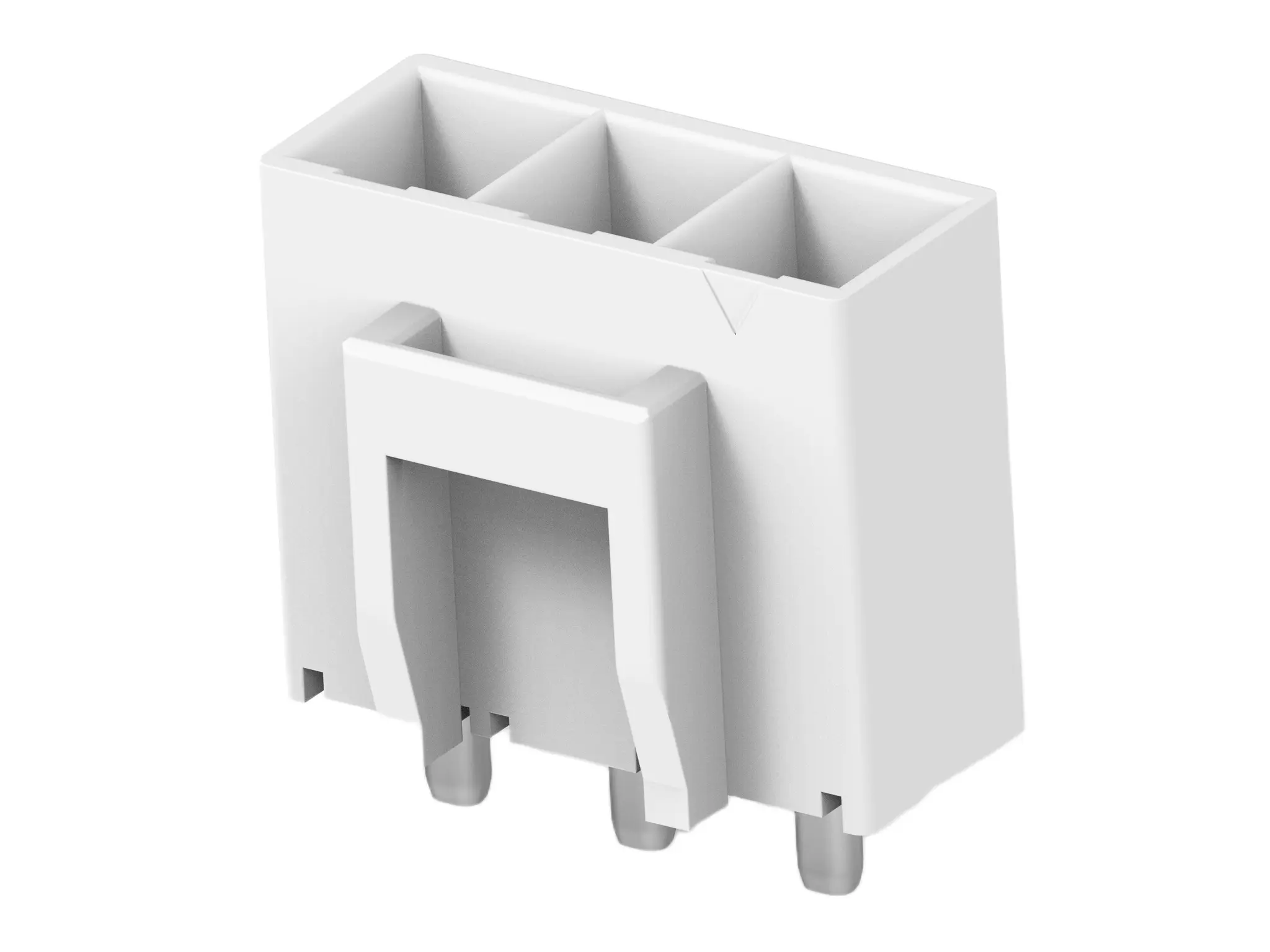 Produktfoto 1 von TE Connectivity LP 6.2 Leiterplattensteckverbinder Vertikal, 3-polig / 1-reihig, Raster 6.2 mm Raster