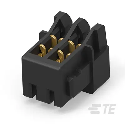 Produktfoto 1 von TE Connectivity 2483 Gehäuse Gerade Kabel 2-polig / 1-reihig, Raster 0.8 mm Draht