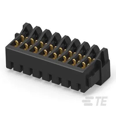 Produktfoto 1 von TE Connectivity 2483 Gehäuse Gerade Kabel 8-polig / 1-reihig, Raster 0.8 mm Draht