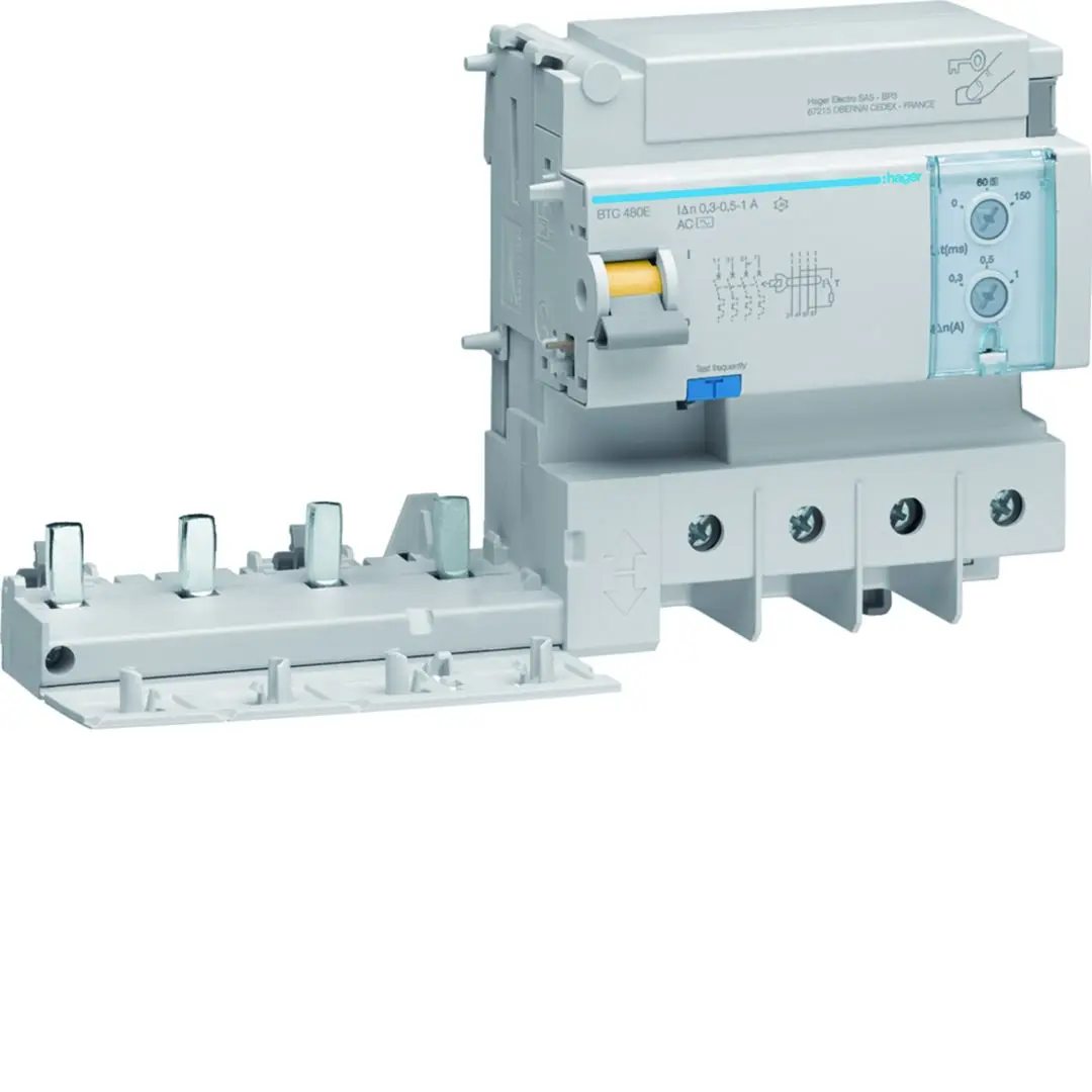 Produktfoto 1 von Hager BTC RCCB, 4P-polig, 125A Typ AC