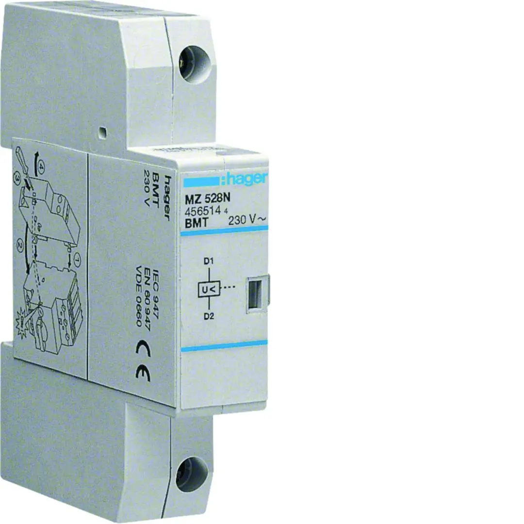 Produktfoto 1 von Hager Motorschutzeinheit 230 V