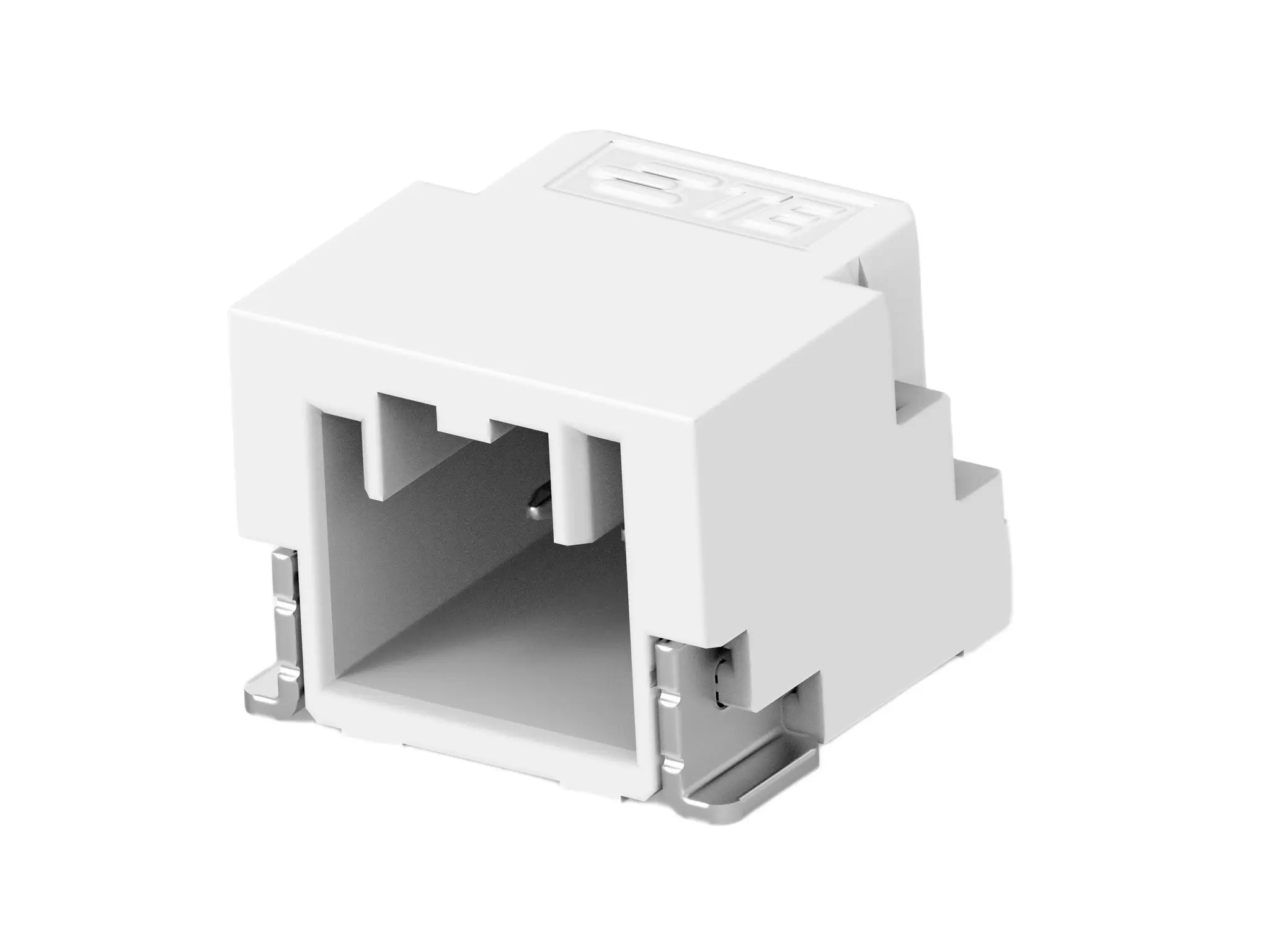 Produktfoto 1 von TE Connectivity ERNI MicroCon Leiterplattenleiste gewinkelt, 12-polig / 2-reihig, Raster 0.8 mm Raster Oberfläche,