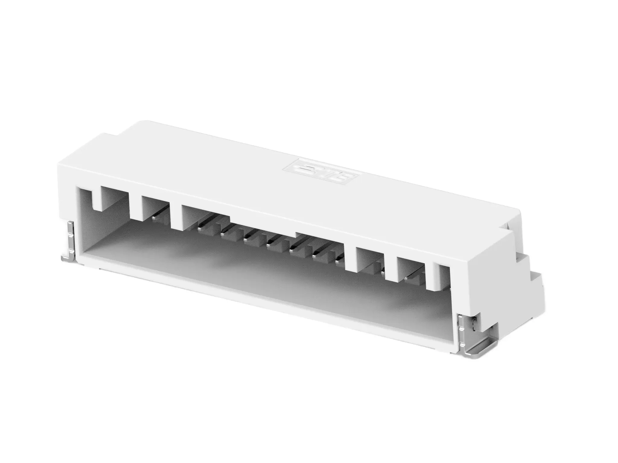 Produktfoto 1 von TE Connectivity GRACE INERTIA 1.25 Leiterplattenleiste gewinkelt, 15-polig / 1-reihig, Raster 1.25 mm Raster Oberfläche,