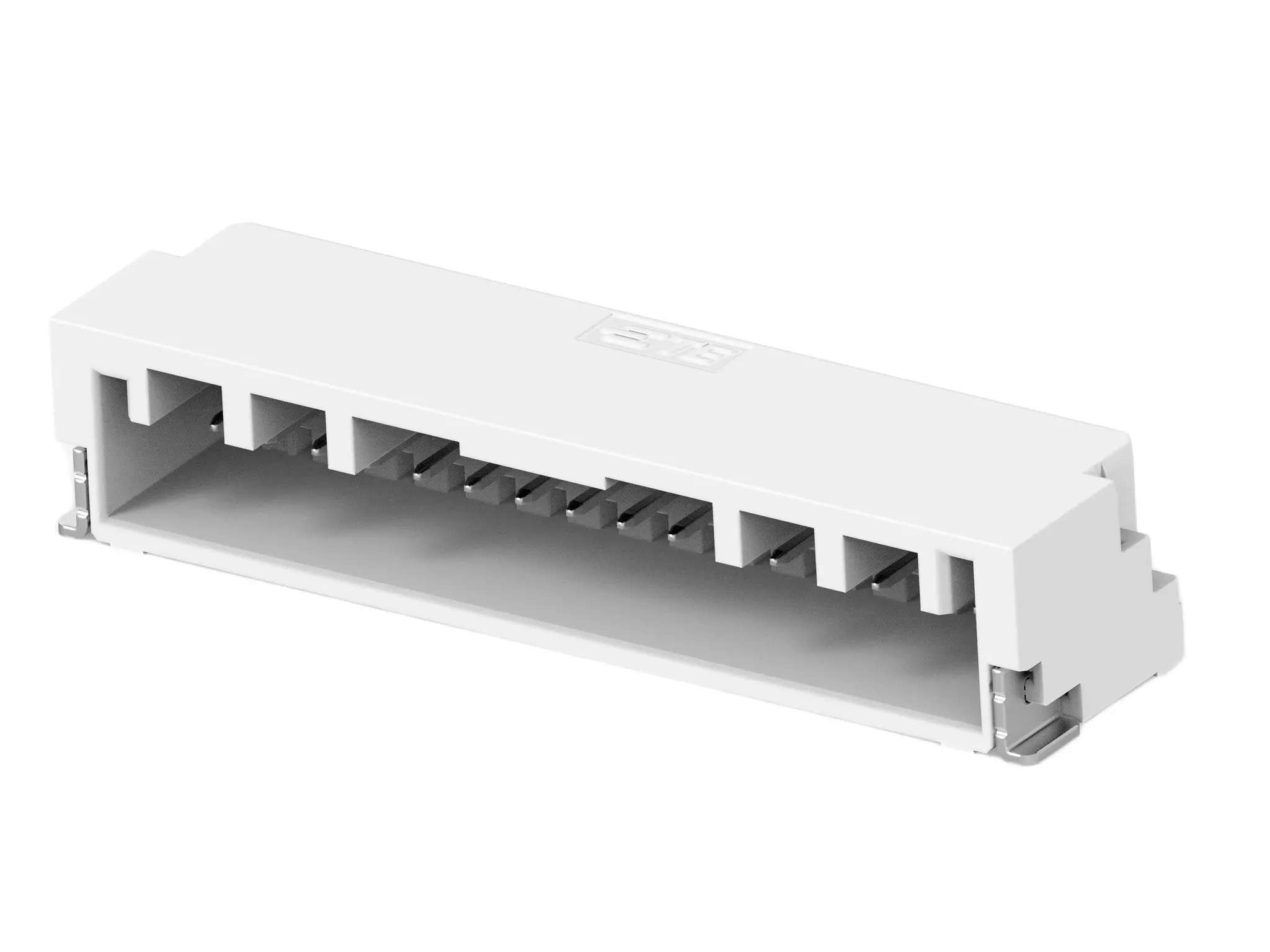 Produktfoto 1 von TE Connectivity GRACE INERTIA 1.25 Leiterplattenleiste gewinkelt, 16-polig / 1-reihig, Raster 1.25 mm Raster Oberfläche,