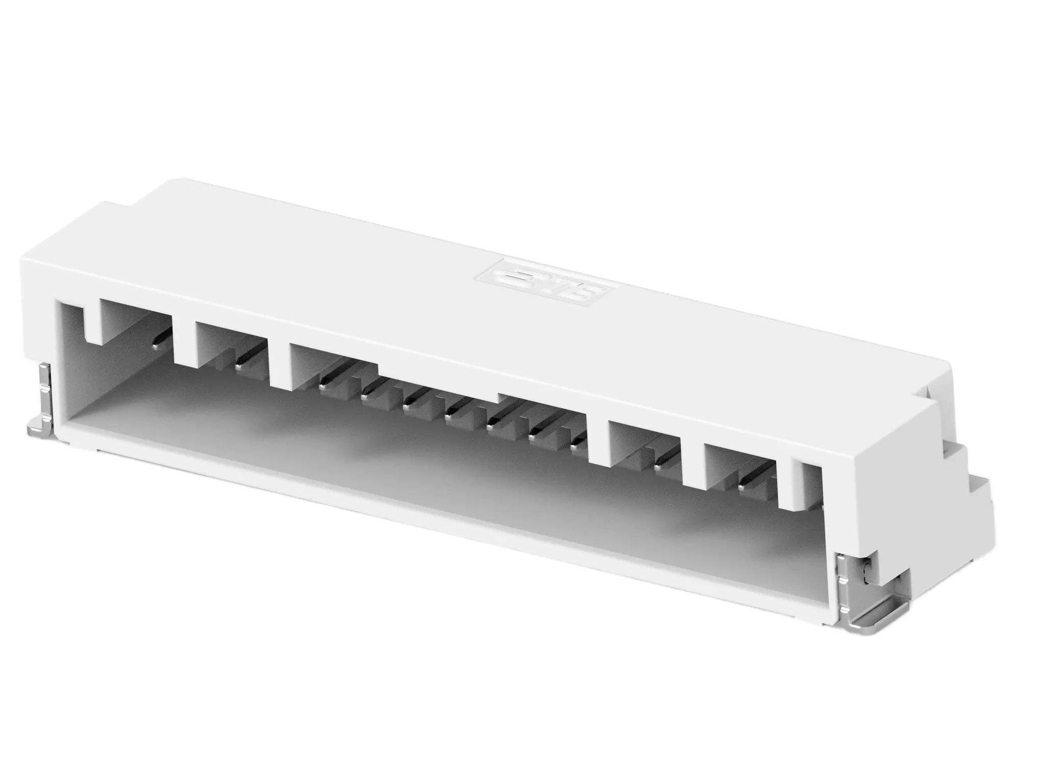 Produktfoto 1 von TE Connectivity GRACE INERTIA 1.25 Leiterplattenleiste gewinkelt, 17-polig / 1-reihig, Raster 1.25 mm Raster Oberfläche,