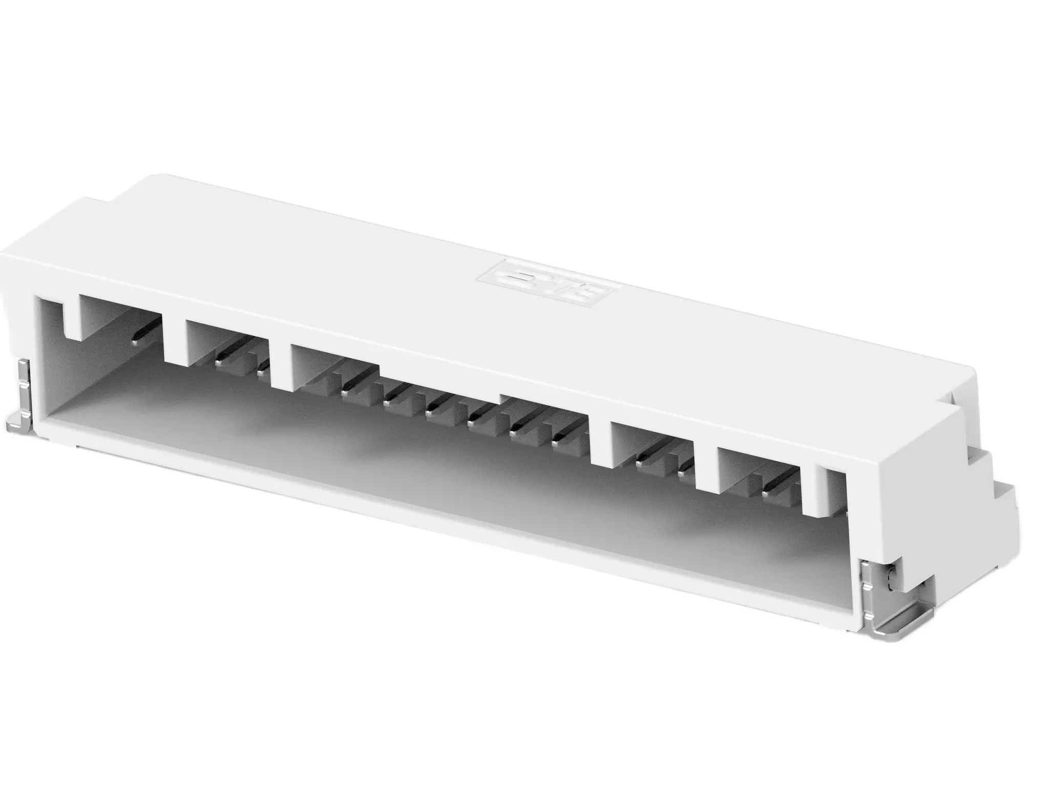 Produktfoto 1 von TE Connectivity GRACE INERTIA 1.25 Leiterplattenleiste gewinkelt, 18-polig / 1-reihig, Raster 1.25 mm Raster Oberfläche,