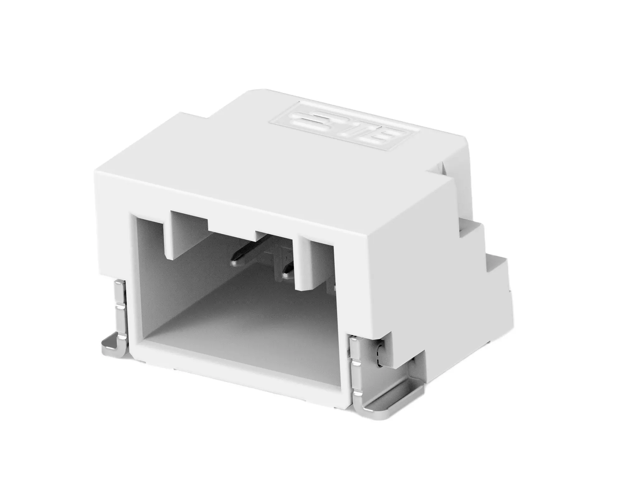 Produktfoto 1 von TE Connectivity GRACE INERTIA 1.25 Leiterplattenleiste gewinkelt, 3-polig / 1-reihig, Raster 1.25 mm Raster Oberfläche,