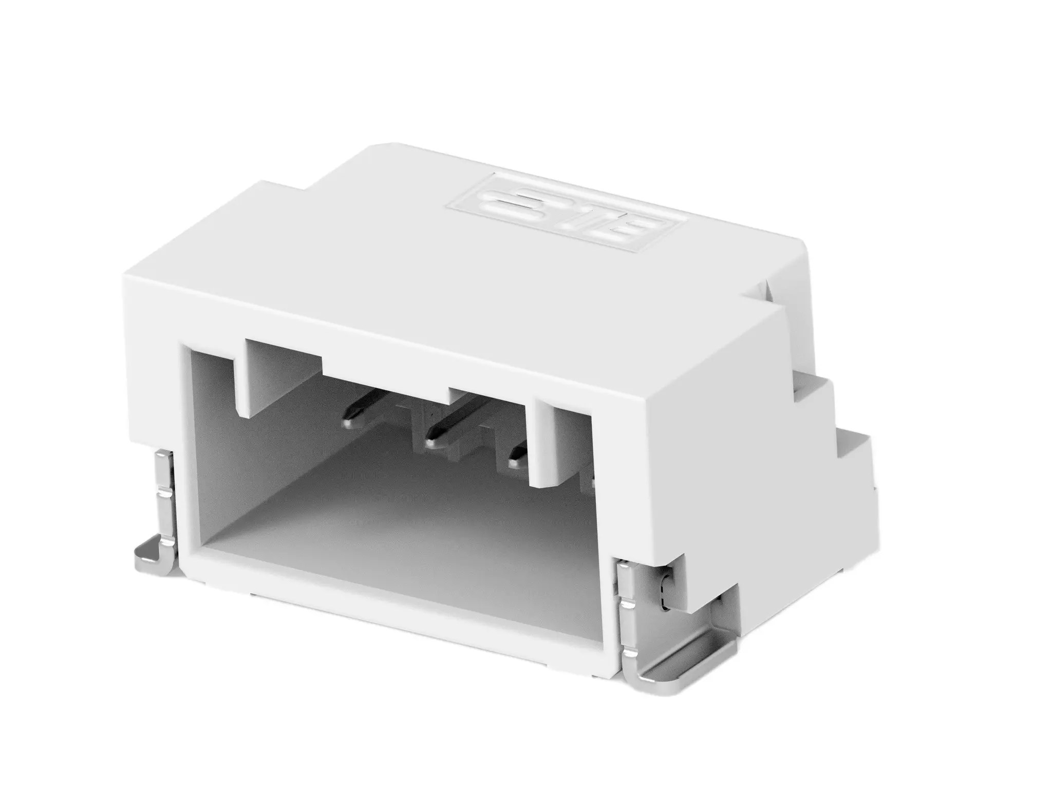 TE Connectivity GRACE INERTIA 1.25 Leiterplattenleiste gewinkelt, 4-polig / 1-reihig, Raster 1.25 mm Raster Oberfläche,