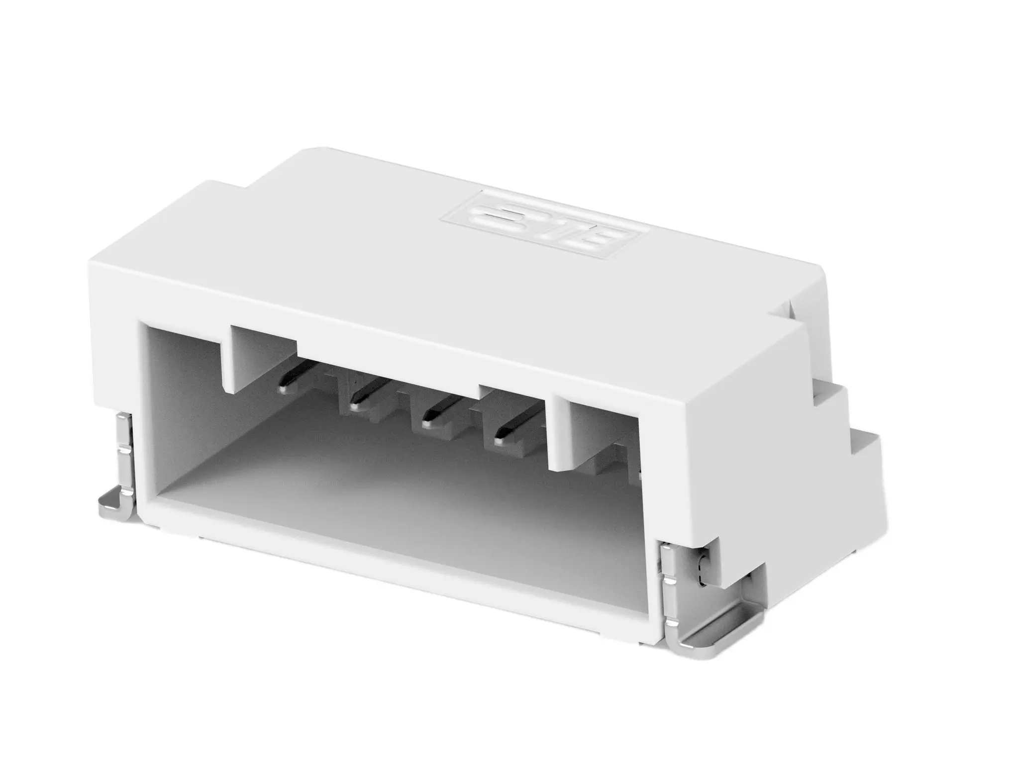 TE Connectivity GRACE INERTIA 1.25 Leiterplattenleiste gewinkelt, 6-polig / 1-reihig, Raster 1.25 mm Raster Oberfläche,