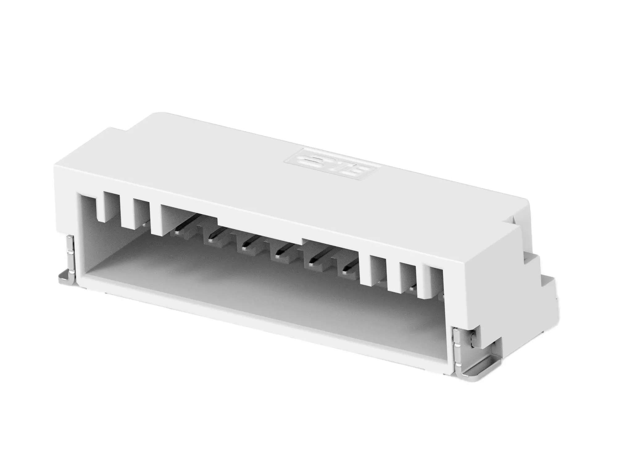 Produktfoto 1 von TE Connectivity GRACE INERTIA 1.25 Leiterplattenleiste gewinkelt, 10-polig / 1-reihig, Raster 1.25 mm Raster Oberfläche,