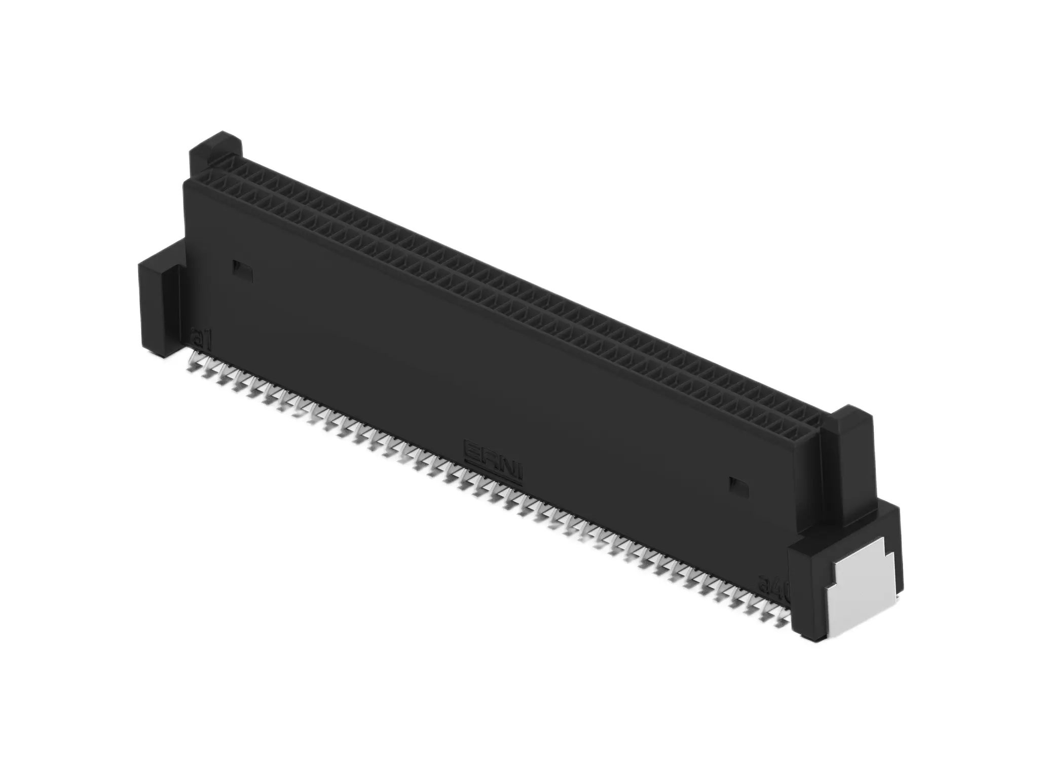Produktfoto 1 von Fischer ERNI MicroCon Leiterplattenleiste Vertikal Oberfläche 80-polig / 2-reihig, Raster 0.8 mm SMD