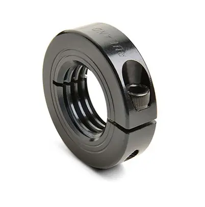 Ruland 1215 Kohlenstoffstahl Wellen-Klemmring Einteilig, mit Spannschraube 24 mm Außen-ø x 9 mm
