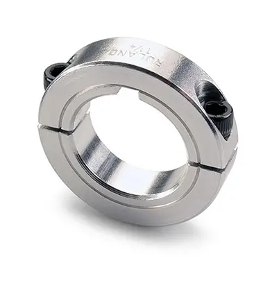 Ruland Aluminium Wellen-Klemmring Einteilig, mit Spannschraube 28 mm Außen-ø  x 11 mm