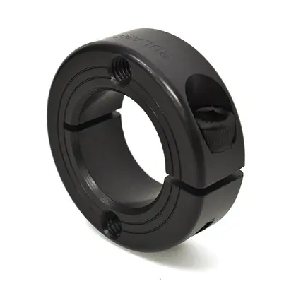 Ruland 1215 Kohlenstoffstahl Wellen-Klemmring Einteilig, mit Spannschraube 45 mm Außen-ø x 15 mm