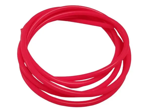 Produktfoto 1 von RS PRO Schlauch, Ø 2.3mm 5.5mm Rosa Silikon Übertragung für Flüssigkeitsüberwachung, Kühlsystem x 2m