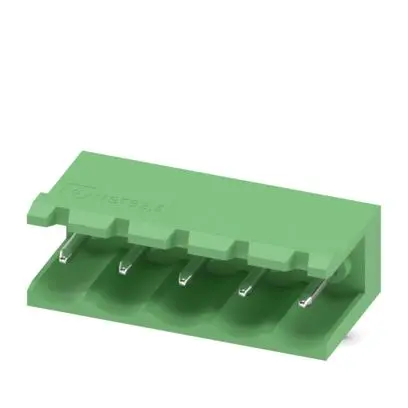 Produktfoto 1 von Phoenix Contact MSTB 2/5-G Leiterplattenleiste Gerade, 5-polig / 1-reihig, Raster 5 mm Raster Lot, COMBICON MSTB 2,