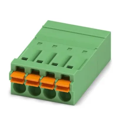 Produktfoto 1 von Phoenix Contact Leiterplattensteckverbinder, 4-polig / 1-reihig, Raster 3.5 mm