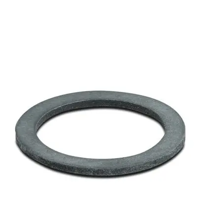 Produktfoto 1 von Phoenix Contact Flache Dichtung Perbunan Dichtung, Innen-Ø 40 mm / Außen-Ø 52 mm Außen-ø , Stärke 2.1 mm