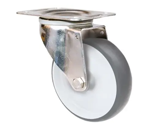 Produktfoto 1 von Guitel Hervieu Drehlager Lenkrolle, Rad ø 80mm, 70kg, Ges H. 108mm, Platte