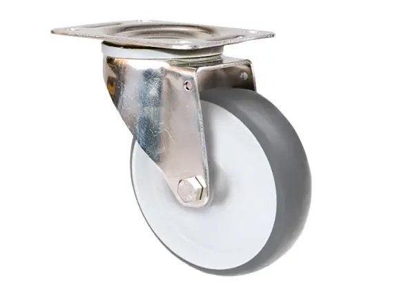 Produktfoto 1 von Guitel Hervieu Drehlager Lenkrolle, Rad ø 160mm, 150kg, Ges H. 197mm, Platte