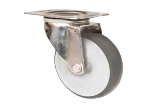 Produktfoto 1 von Guitel Hervieu Drehlager Lenkrolle, Rad ø 200mm, 200kg, Ges H. 240mm, Platte