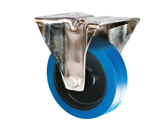 Produktfoto 1 von Guitel Hervieu Fest Lenkrolle, Rad ø 125mm, 200kg, Ges H. 155mm, Platte