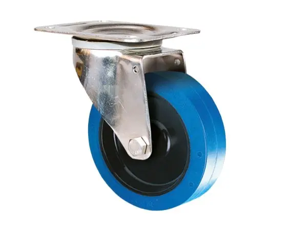 Produktfoto 1 von Guitel Hervieu Drehlager Lenkrolle, Rad ø 200mm, 300kg, Ges H. 240mm, Platte