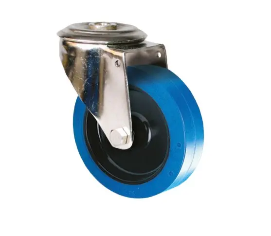 Produktfoto 1 von Guitel Hervieu Drehlager Lenkrolle, Rad ø 80mm, 100kg, Ges H. 108mm, Bolzenloch